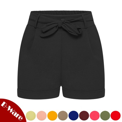 Kurze high waist - high-waist, damen-shorts