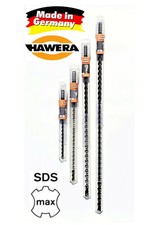  Hawera Bosch SDS max Hammerbohrer Betonbohrer Made in Germany 12-32 mm AUSWAHL