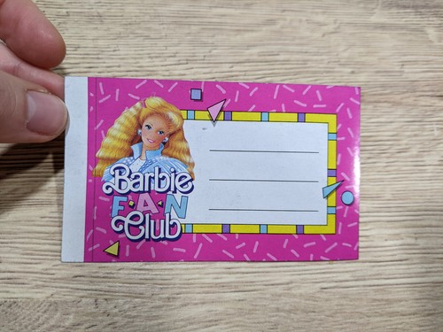 Barbie fan club aufkleber - barbie,