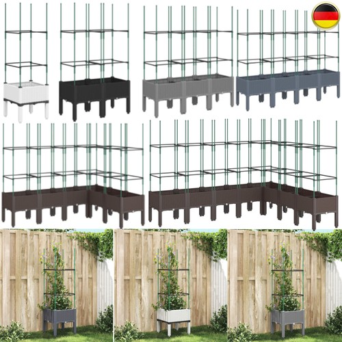 Pflanzkübel mit rankgitter - pflanzkübel,