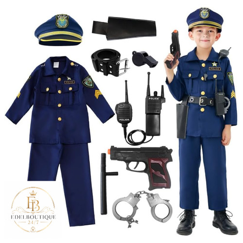 Polizei kostüm kinder 4 - kinder, 3-4