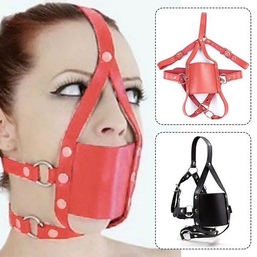 Bondage leder mundknebel - bondage,