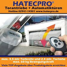 Garagentorantrieb Torantrieb Garage Sektionaltor Schwingtor auch Solar o. Akku