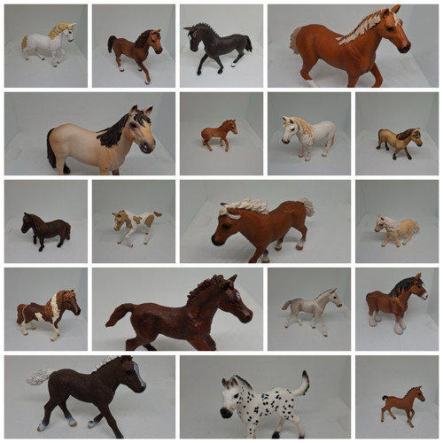 Schleich pferde verschiedene - pferde,