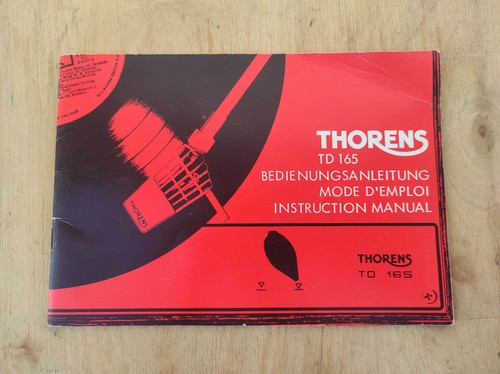 Thorens 165 - thorens, td