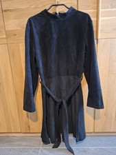 Wildlederkleid Schwarz Gr.40