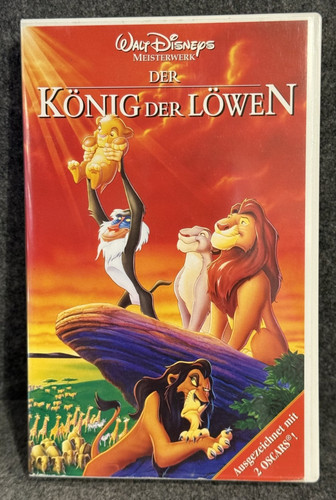 Vhs walt disney der könig - könig,