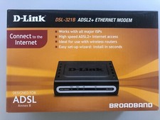2 x D-Link DSL-321B ADSL2+ MODEM