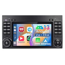 2G+32G Autoradio Für Mercedes Benz W245 W169 A B Klasse Android 13 GPS NAVI WIFI