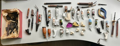 Pfeifen sammlung 1900 - pfeifen,
