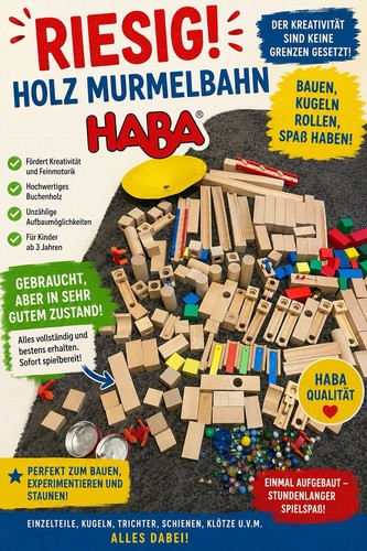 Haba holz murmelbahn kugelbahn - haba,