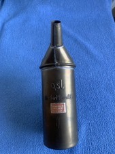 Alte Ölkanne Ölbecher 0,5  l  Liter Blech Aufschrift nur für Mineralöle DDR
