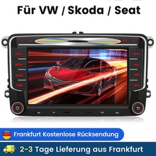 CD DVD WINCE BT USB Radio Carplay GPS Navi Für VW Golf 5 6 Polo T5 Touran Passat
