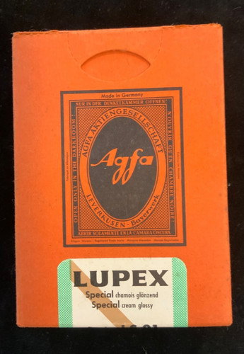 Agfa lupex spezial - agfa, 21,