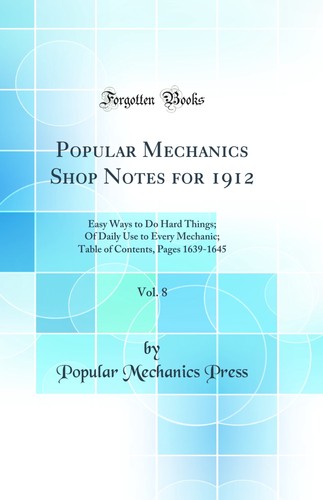 Popular mechanics shop - shop, notes