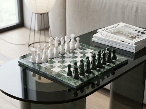 Luxus schachspiel 30cm - luxus,