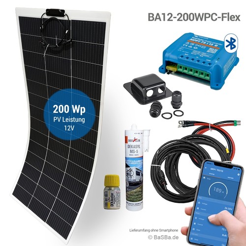 Camping solar set - solar-set, 12v