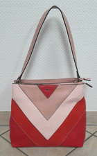 Gabor Handtasche Elfie in Mixed Rose/Pink mit V-förmigen Chevron Muster - neu