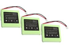 3 x LOGICELL Akku für MEDION MD81877  MD82772  MD82877  MD83877 DECT,  SM702RMX