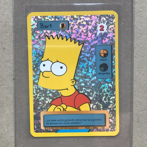 Simpsons sammelkartenspiel - simpsons,