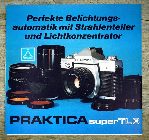 Pentacon kamera prospekt - kamera,