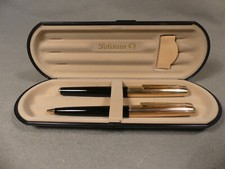 Pelikan 30 Schreibset Patronenfüller + Kugelschreiber 750er Goldfeder wohl M