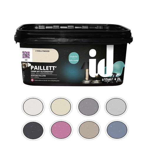 Glitterfarbe liter paillett - 2,