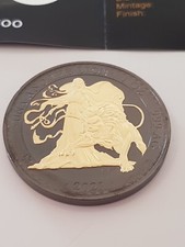 Una & The Lion,1oz, St.Helena, Gold Black Empire Edition,  Nr.113