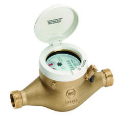 Wasserzähler Neu Wasseruhr kalt 3/4 Zoll, 1 Zoll x 190mm, 260mm Eichung 2024