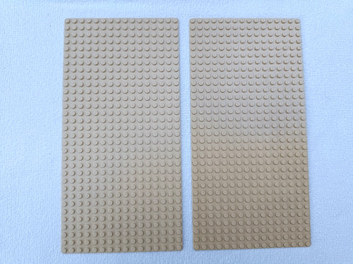 Lego 3857 tan baseplate - tan,
