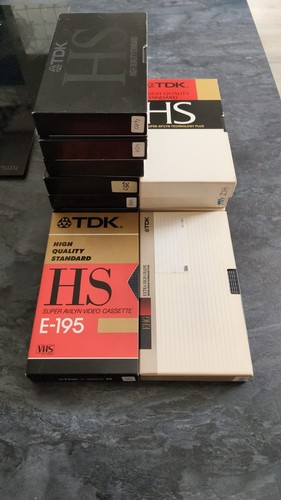 Vhs leerkassetten konvolut - leerkassetten,