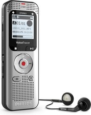 Philips DVT2015 VoiceTracer, Diktiergerät, Aufnahmegerät, MP3, HiFi Stereo