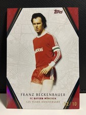 Franz Beckenbauer 2024-25 Topps FC Bayern 125 Jahre/Years Anniversary 02/10