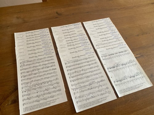 Noten südliche sterne - noten:, sterne"