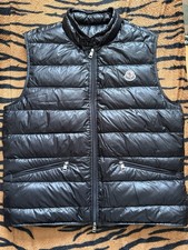 Moncler Herren Weste Schwarz