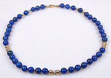 Zeitlose LAPISLAZULI Kette 585