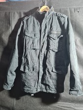 Alpha Industries M65 Parka Jacke Schwarz Gr.S Herren Guter Gebrauchter Zustand