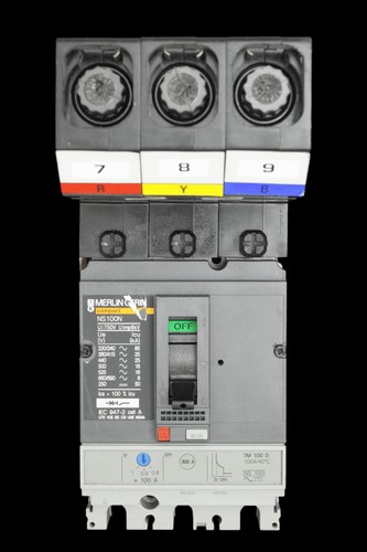 Merlin gerin 100 amp 25ka - amp,