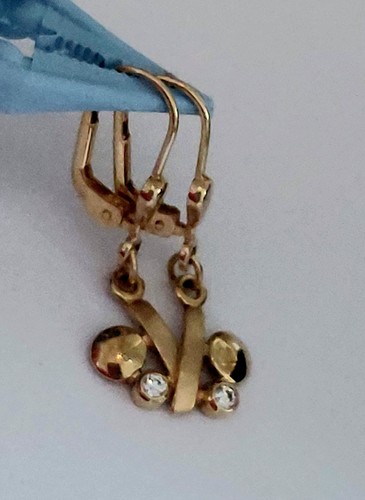 Ohrringe gelbgold 14k - ohrringe,
