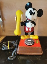Altes Telefon  Micky Maus  Disney  70er Jahre mit Drehscheibe