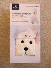 Wärmende Bettschuhe, Tchibo, Gr. 36 - 41, Neu, auch f. Kälte, Rapssamenfüllung