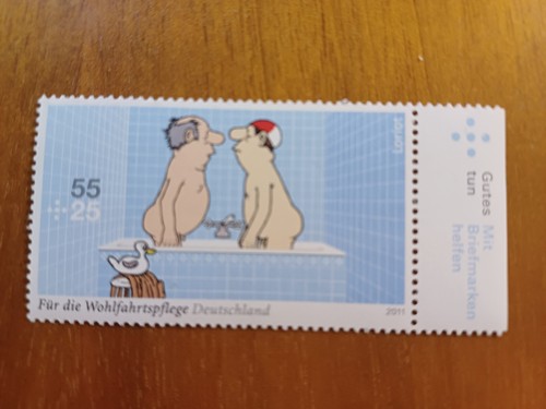 Briefmarke cent loriot - 55,