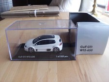 VW Golf V GTi W12-650 (Wörthersee 2007), RARITÄT, Norev 1:43, weiß,  in OVP