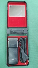 Braun Herrenrasier Micron Vario 3 Netzrasierer Etui Typ 5424 Vintage *TOP*
