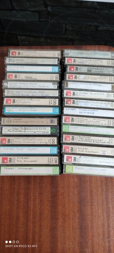 Konvolut kassetten tape - kassetten, mc