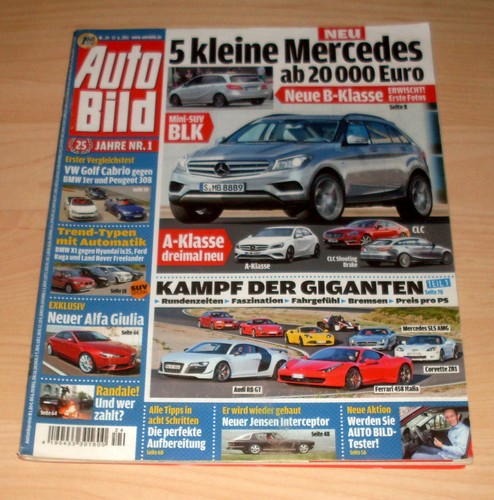 Auto zeitung zeitschrift - auto,