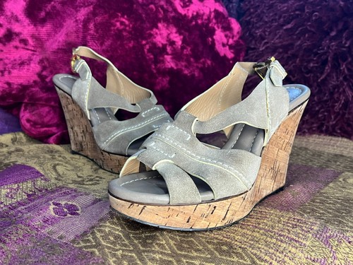 Chloe wildleder keilsandale - wildleder,