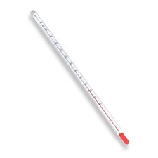 Petroleum Thermometer für Tee 24cm bis 110 Grad Teethermometer Glasthermometer