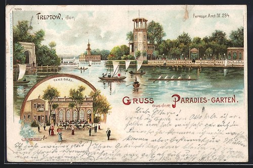 Lithographie berlin treptow - lithographie, berlin-treptow