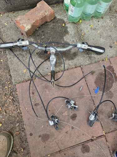 Gebrauchtes fahrrad lenker - fahrrad,